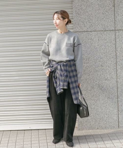 URBAN RESEARCH ITEMS / アーバンリサーチ アイテムズ ニット・セーター | スウェットライククルーネックニット | 詳細28