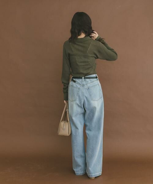 URBAN RESEARCH ITEMS / アーバンリサーチ アイテムズ ニット・セーター | シアーリブポロニット | 詳細5