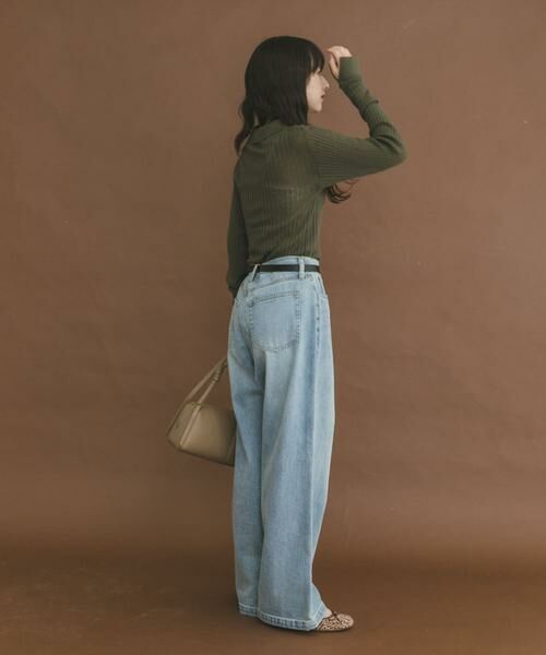 URBAN RESEARCH ITEMS / アーバンリサーチ アイテムズ ニット・セーター | シアーリブポロニット | 詳細6