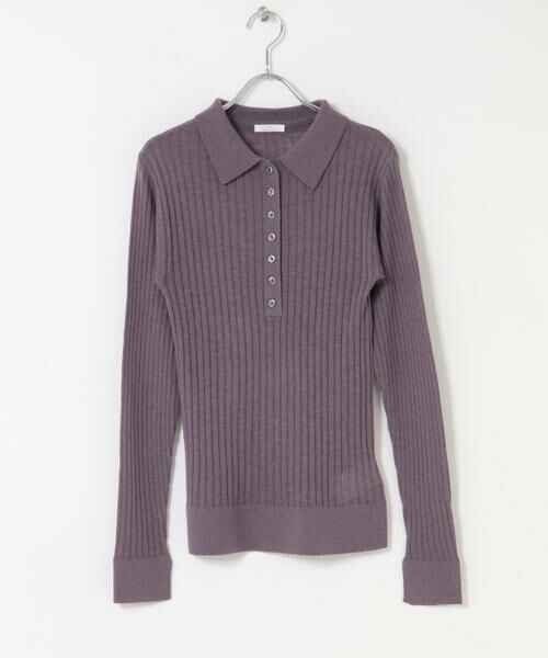 URBAN RESEARCH ITEMS / アーバンリサーチ アイテムズ ニット・セーター | シアーリブポロニット | 詳細15