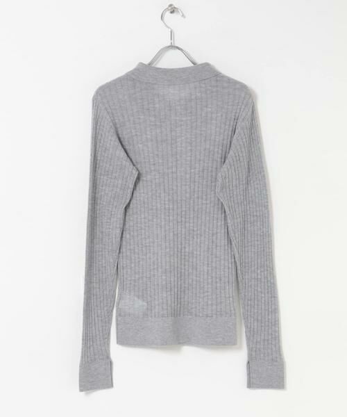URBAN RESEARCH ITEMS / アーバンリサーチ アイテムズ ニット・セーター | シアーリブポロニット | 詳細25