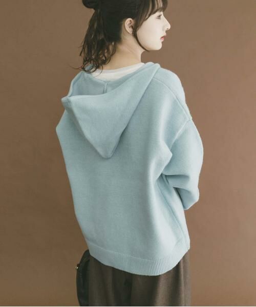 URBAN RESEARCH ITEMS / アーバンリサーチ アイテムズ ニット・セーター | スキッパーフードニット | 詳細2