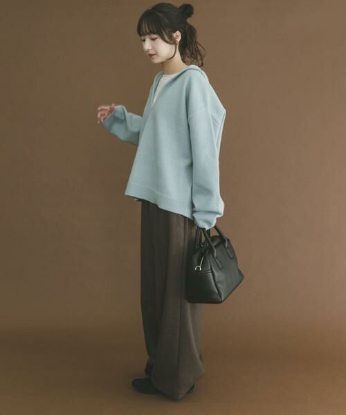 URBAN RESEARCH ITEMS / アーバンリサーチ アイテムズ ニット・セーター | スキッパーフードニット | 詳細4