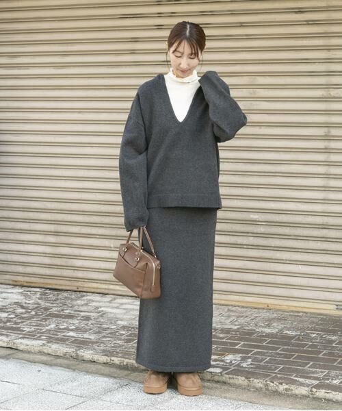 URBAN RESEARCH ITEMS / アーバンリサーチ アイテムズ ニット・セーター | スキッパーフードニット | 詳細12