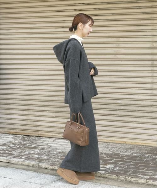 URBAN RESEARCH ITEMS / アーバンリサーチ アイテムズ ニット・セーター | スキッパーフードニット | 詳細13