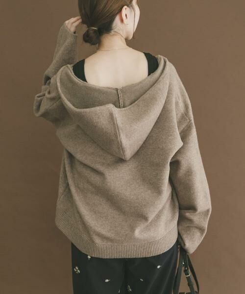 URBAN RESEARCH ITEMS / アーバンリサーチ アイテムズ ニット・セーター | スキッパーフードニット | 詳細18