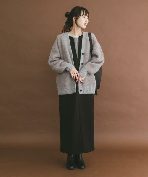 URBAN RESEARCH ITEMS / アーバンリサーチ アイテムズ カーディガン・ボレロ | シャギービッグカーディガン | 詳細15