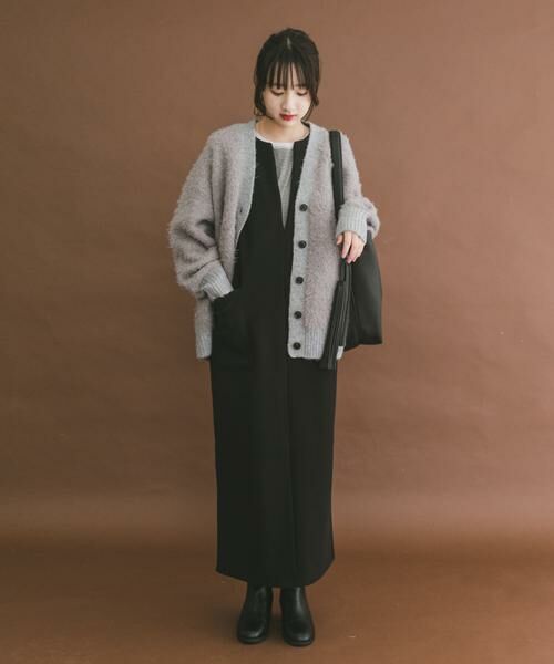 URBAN RESEARCH ITEMS / アーバンリサーチ アイテムズ カーディガン・ボレロ | シャギービッグカーディガン | 詳細16