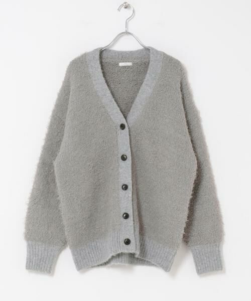 URBAN RESEARCH ITEMS / アーバンリサーチ アイテムズ カーディガン・ボレロ | シャギービッグカーディガン | 詳細17