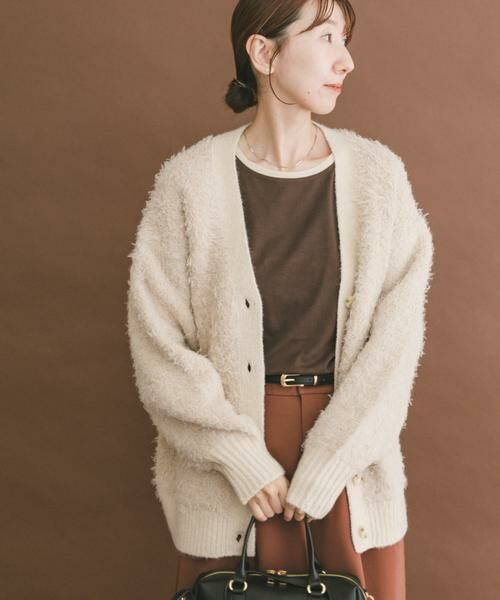 URBAN RESEARCH ITEMS / アーバンリサーチ アイテムズ カーディガン・ボレロ | シャギービッグカーディガン | 詳細21