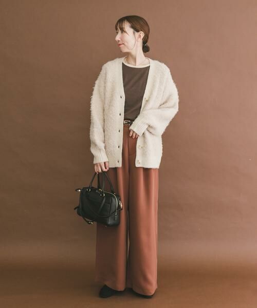 URBAN RESEARCH ITEMS / アーバンリサーチ アイテムズ カーディガン・ボレロ | シャギービッグカーディガン | 詳細23