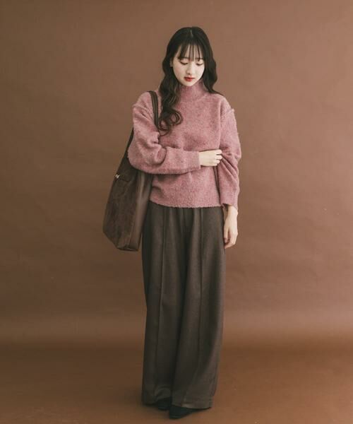 URBAN RESEARCH ITEMS / アーバンリサーチ アイテムズ ニット・セーター | シャーベットカラーハイネックニット | 詳細4