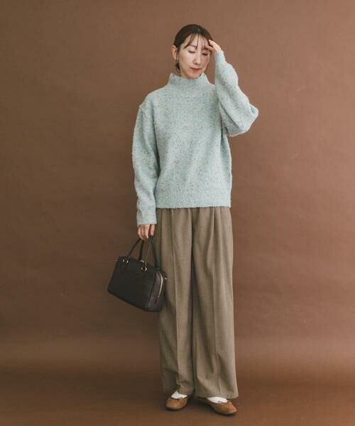 URBAN RESEARCH ITEMS / アーバンリサーチ アイテムズ ニット・セーター | シャーベットカラーハイネックニット | 詳細14