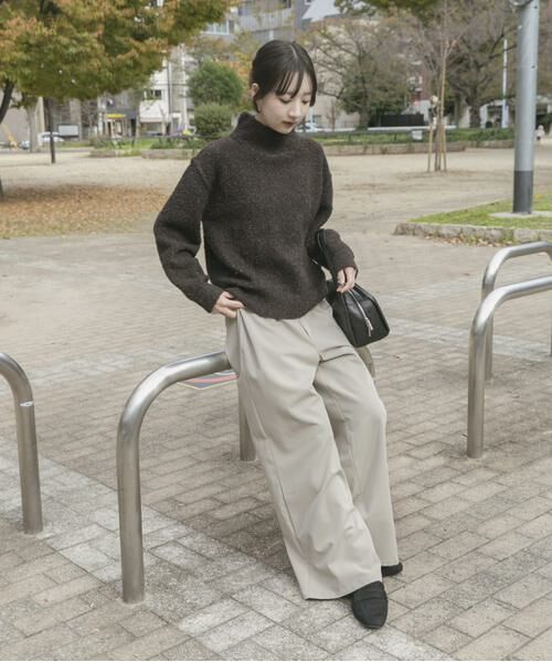 URBAN RESEARCH ITEMS / アーバンリサーチ アイテムズ ニット・セーター | シャーベットカラーハイネックニット | 詳細19