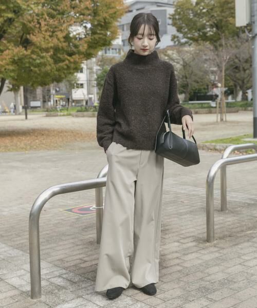 URBAN RESEARCH ITEMS / アーバンリサーチ アイテムズ ニット・セーター | シャーベットカラーハイネックニット | 詳細22