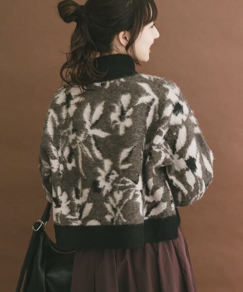 URBAN RESEARCH ITEMS / アーバンリサーチ アイテムズ ニット・セーター | ジャガードニュアンスハイネックニット | 詳細2