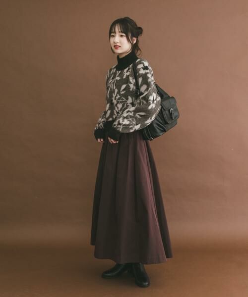 URBAN RESEARCH ITEMS / アーバンリサーチ アイテムズ ニット・セーター | ジャガードニュアンスハイネックニット | 詳細4