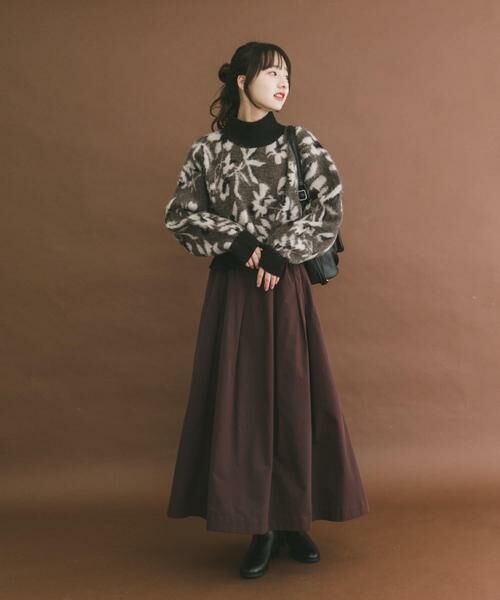 URBAN RESEARCH ITEMS / アーバンリサーチ アイテムズ ニット・セーター | ジャガードニュアンスハイネックニット | 詳細5