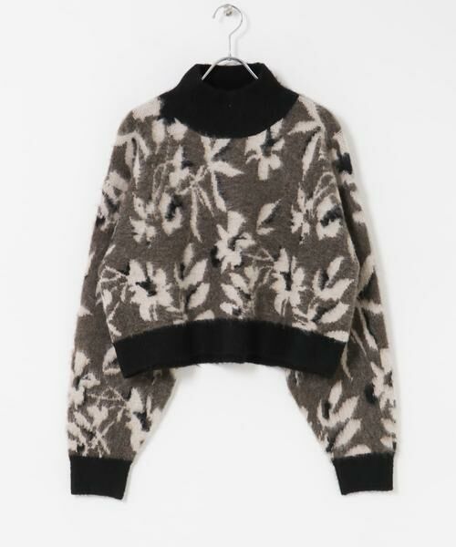 URBAN RESEARCH ITEMS / アーバンリサーチ アイテムズ ニット・セーター | ジャガードニュアンスハイネックニット | 詳細6