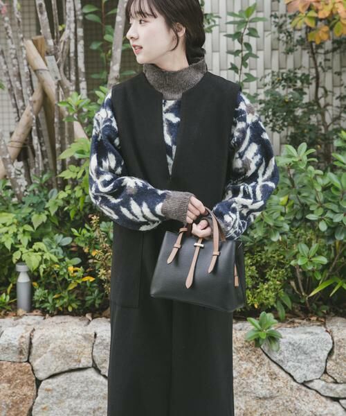 URBAN RESEARCH ITEMS / アーバンリサーチ アイテムズ ニット・セーター | ジャガードニュアンスハイネックニット | 詳細8