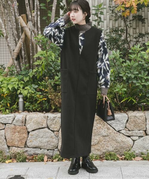 URBAN RESEARCH ITEMS / アーバンリサーチ アイテムズ ニット・セーター | ジャガードニュアンスハイネックニット | 詳細14