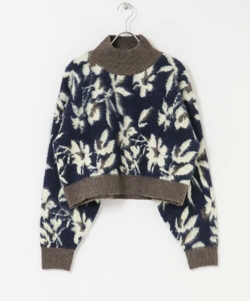 URBAN RESEARCH ITEMS / アーバンリサーチ アイテムズ ニット・セーター | ジャガードニュアンスハイネックニット | 詳細15