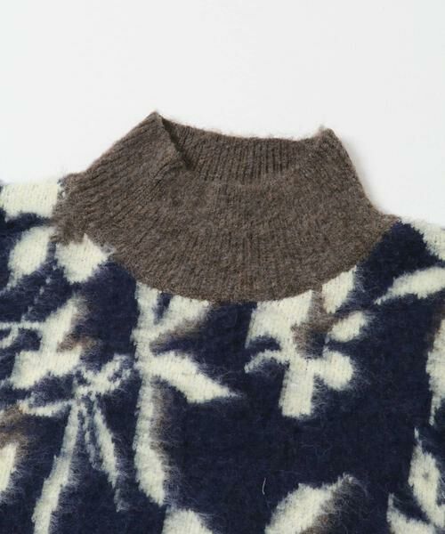 URBAN RESEARCH ITEMS / アーバンリサーチ アイテムズ ニット・セーター | ジャガードニュアンスハイネックニット | 詳細16