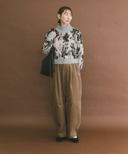 URBAN RESEARCH ITEMS / アーバンリサーチ アイテムズ ニット・セーター | ジャガードニュアンスハイネックニット | 詳細24