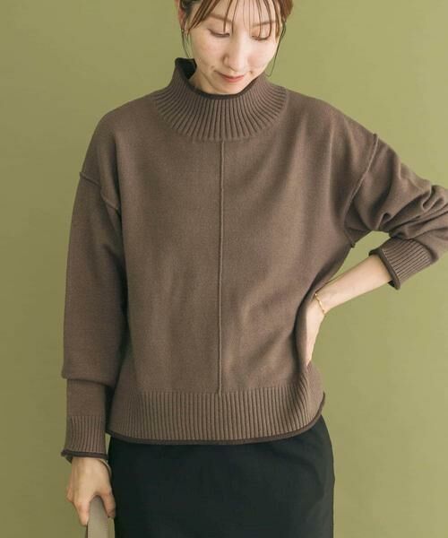 URBAN RESEARCH ITEMS / アーバンリサーチ アイテムズ ニット・セーター | 『洗濯可/毛玉防止』ハイショクハイネックニット | 詳細1