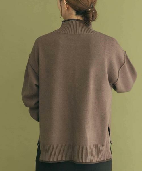 URBAN RESEARCH ITEMS / アーバンリサーチ アイテムズ ニット・セーター | 『洗濯可/毛玉防止』ハイショクハイネックニット | 詳細2