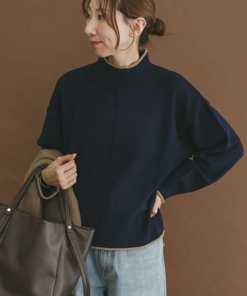 URBAN RESEARCH ITEMS / アーバンリサーチ アイテムズ ニット・セーター | 『洗濯可/静電気防止』ハイショクハイネックニット | 詳細10
