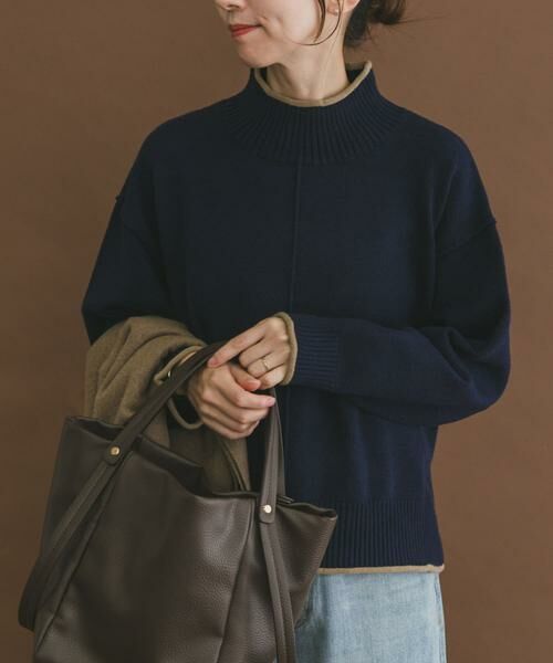 URBAN RESEARCH ITEMS / アーバンリサーチ アイテムズ ニット・セーター | 『洗濯可/静電気防止』ハイショクハイネックニット | 詳細11
