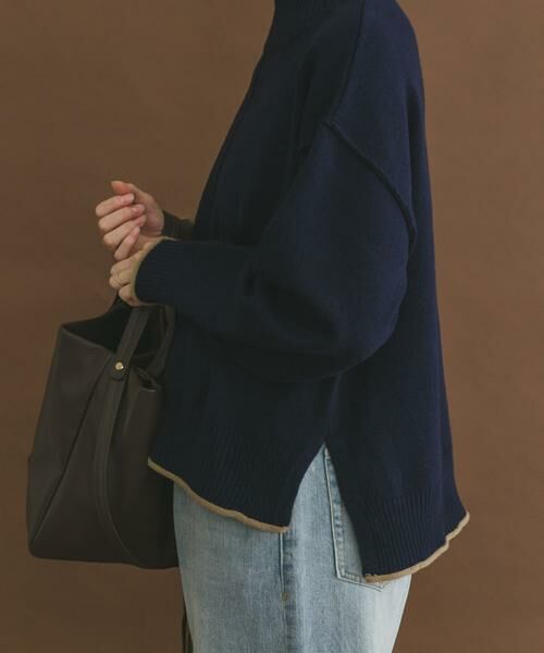 URBAN RESEARCH ITEMS / アーバンリサーチ アイテムズ ニット・セーター | 『洗濯可/静電気防止』ハイショクハイネックニット | 詳細12