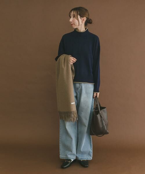 URBAN RESEARCH ITEMS / アーバンリサーチ アイテムズ ニット・セーター | 『洗濯可/静電気防止』ハイショクハイネックニット | 詳細13