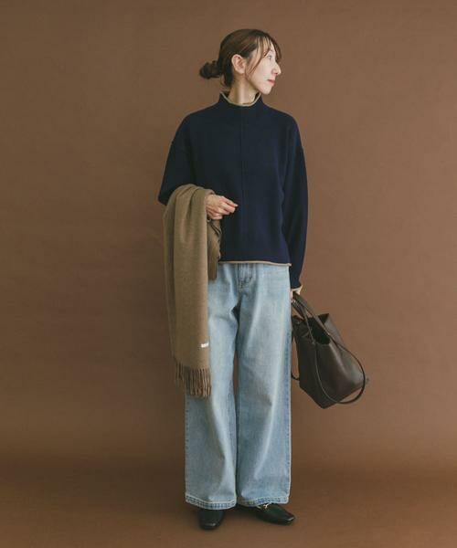 URBAN RESEARCH ITEMS / アーバンリサーチ アイテムズ ニット・セーター | 『洗濯可/静電気防止』ハイショクハイネックニット | 詳細14