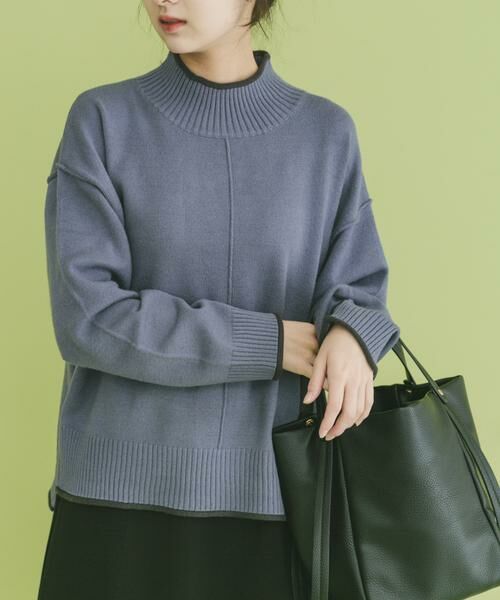 URBAN RESEARCH ITEMS / アーバンリサーチ アイテムズ ニット・セーター | 『洗濯可/毛玉防止』ハイショクハイネックニット | 詳細10