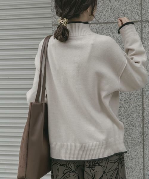 URBAN RESEARCH ITEMS / アーバンリサーチ アイテムズ ニット・セーター | 『洗濯可/静電気防止』ハイショクハイネックニット | 詳細30