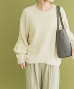 URBAN RESEARCH ITEMS / アーバンリサーチ アイテムズ ニット・セーター | シャギークルーネックニット