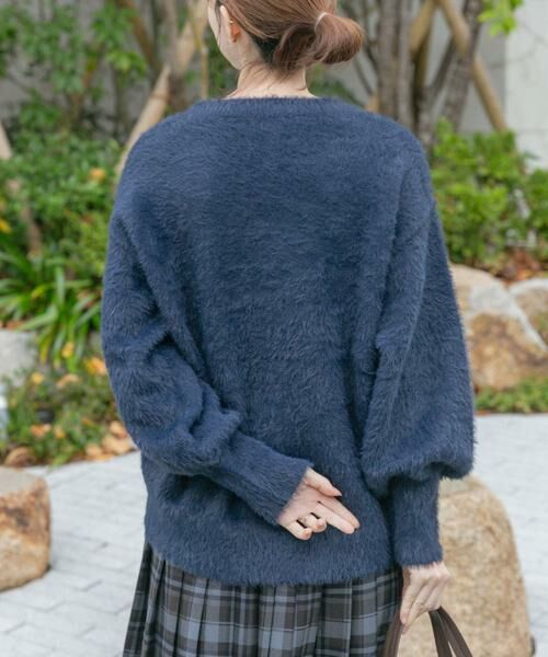 URBAN RESEARCH ITEMS / アーバンリサーチ アイテムズ ニット・セーター | シャギークルーネックニット | 詳細2