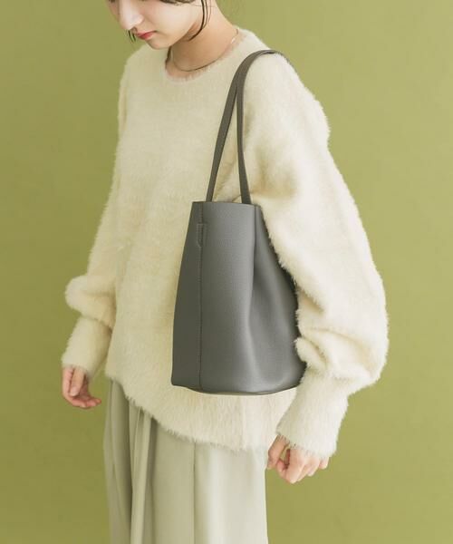 URBAN RESEARCH ITEMS / アーバンリサーチ アイテムズ ニット・セーター | シャギークルーネックニット | 詳細10