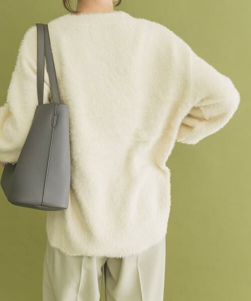 URBAN RESEARCH ITEMS / アーバンリサーチ アイテムズ ニット・セーター | シャギークルーネックニット | 詳細11