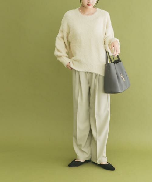 URBAN RESEARCH ITEMS / アーバンリサーチ アイテムズ ニット・セーター | シャギークルーネックニット | 詳細13