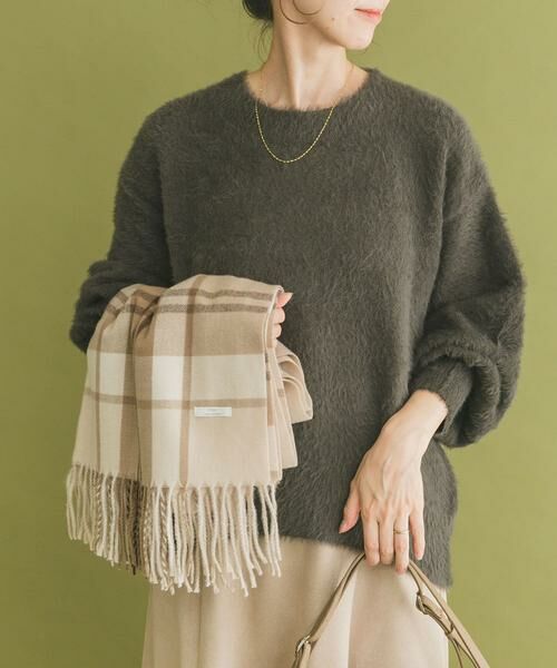 URBAN RESEARCH ITEMS / アーバンリサーチ アイテムズ ニット・セーター | シャギークルーネックニット | 詳細18