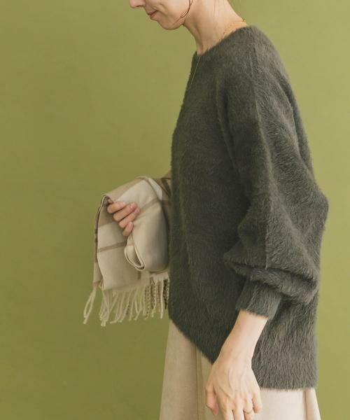 URBAN RESEARCH ITEMS / アーバンリサーチ アイテムズ ニット・セーター | シャギークルーネックニット | 詳細19