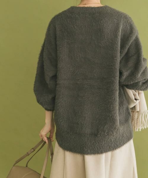 URBAN RESEARCH ITEMS / アーバンリサーチ アイテムズ ニット・セーター | シャギークルーネックニット | 詳細20