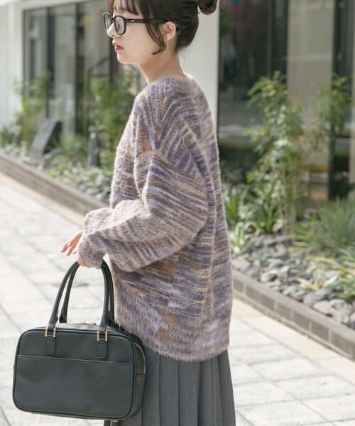 URBAN RESEARCH ITEMS / アーバンリサーチ アイテムズ ニット・セーター | シャギークルーネックニット | 詳細27
