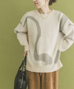 URBAN RESEARCH ITEMS / アーバンリサーチ アイテムズ ニット・セーター | フェザージャガードニット