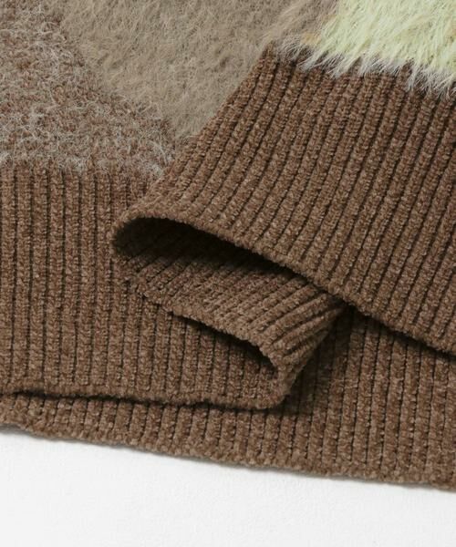 URBAN RESEARCH ITEMS / アーバンリサーチ アイテムズ ニット・セーター | フェザージャガードニット | 詳細9