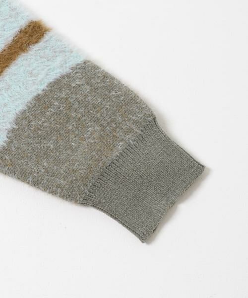 URBAN RESEARCH ITEMS / アーバンリサーチ アイテムズ ニット・セーター | フェザージャガードニット | 詳細15