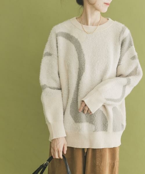 URBAN RESEARCH ITEMS / アーバンリサーチ アイテムズ ニット・セーター | フェザージャガードニット | 詳細17